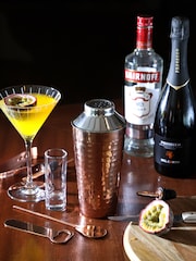 BarCraft 7 Piece Copper Cocktail Shaker Set - Image 1 of 3
