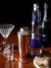 BarCraft 7 Piece Copper Cocktail Shaker Set - Image 2 of 3