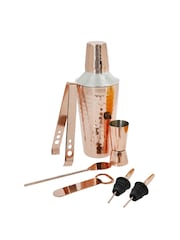 BarCraft 7 Piece Copper Cocktail Shaker Set - Image 3 of 3