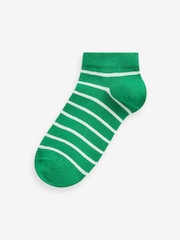 Rainbow Stripe Rich Trainers Socks 7 Pack - Image 2 of 8
