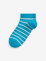 Rainbow Stripe Rich Trainers Socks 7 Pack - Image 3 of 8