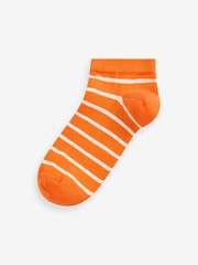 Rainbow Stripe Rich Trainers Socks 7 Pack - Image 7 of 8