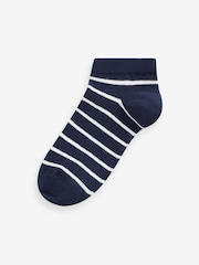 Rainbow Stripe Rich Trainers Socks 7 Pack - Image 8 of 8