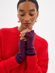 Hush Long Fingerless Cashmere Gloves - Bilde 1 av 3