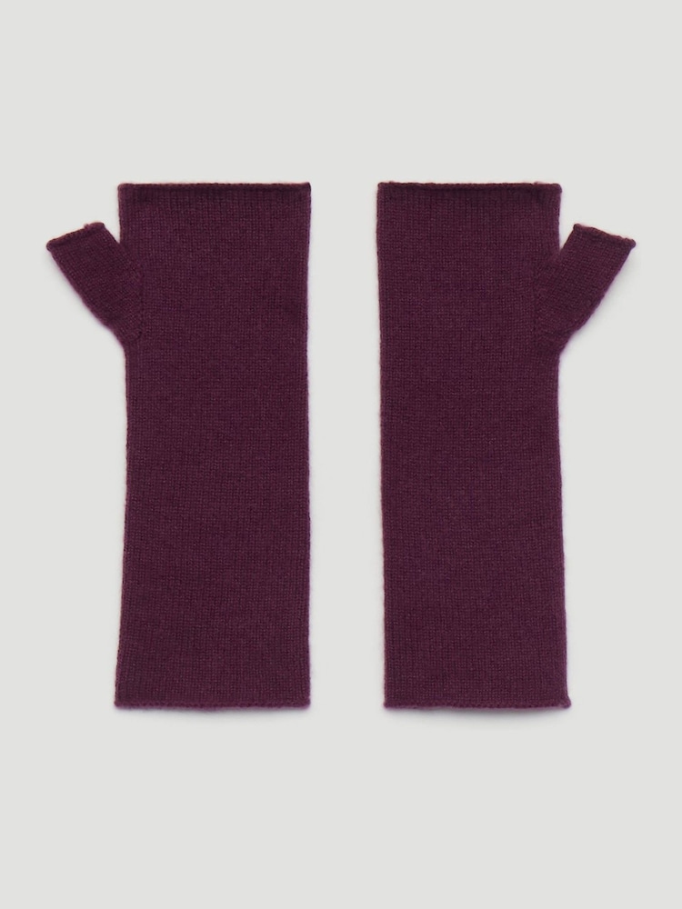 Hush Long Fingerless Cashmere Gloves - Bilde 3 av 3