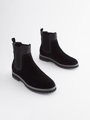 Black Regular/Wide Fit Forever Comfort® Chelsea Ankle Boots - Image 5 of 10