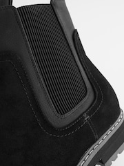 Black Regular/Wide Fit Forever Comfort® Chelsea Ankle Boots - Image 9 of 10