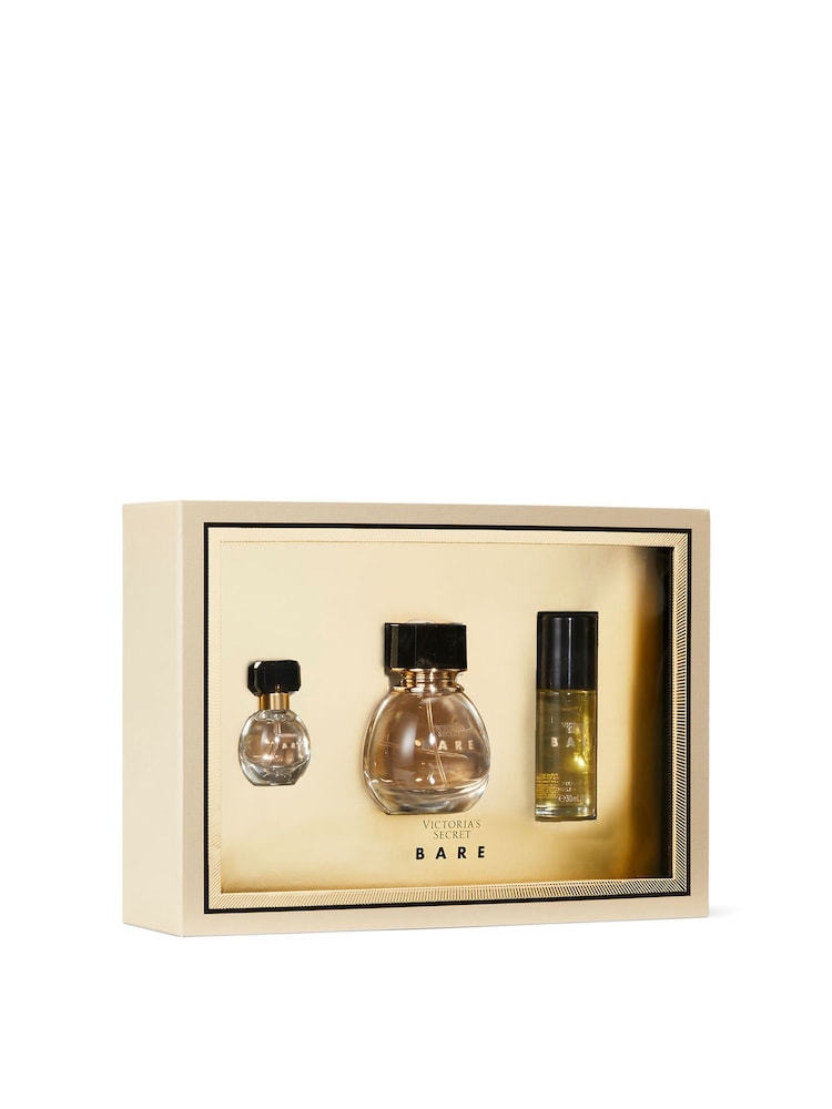 Victoria's Secret Bare Perfume 3 Piece Fragrance Gift Set - Image 2 of 3