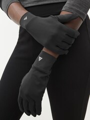 Black Running Sports Active Gloves - Image 1 of 4
