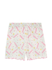 Character Pink Rapunzel Disney Short 100% Cotton Pyjamas - Image 3 of 4