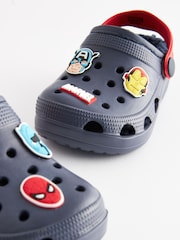 Marvel Navy Blue Slipper Clogs - Image 4 of 5