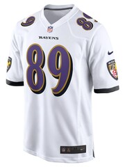Nike White NFL Baltimore Ravens Road Game Jersey - Mark Andrews Youth - Image 2 of 3
