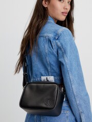 Calvin Klein Black Ultralight Camera Bag - Image 1 of 4
