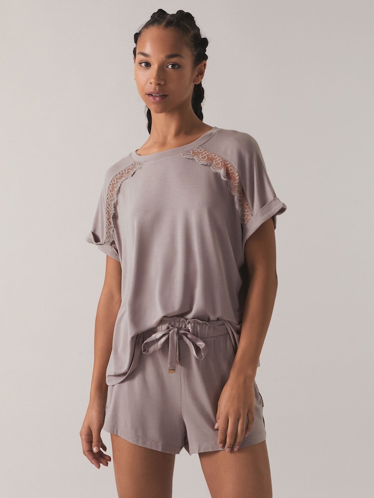 B by Ted Baker Modal Mink Shorts - Image 1 of 8 B by Ted Baker Modal Mink Shorts - Image 1 of 8