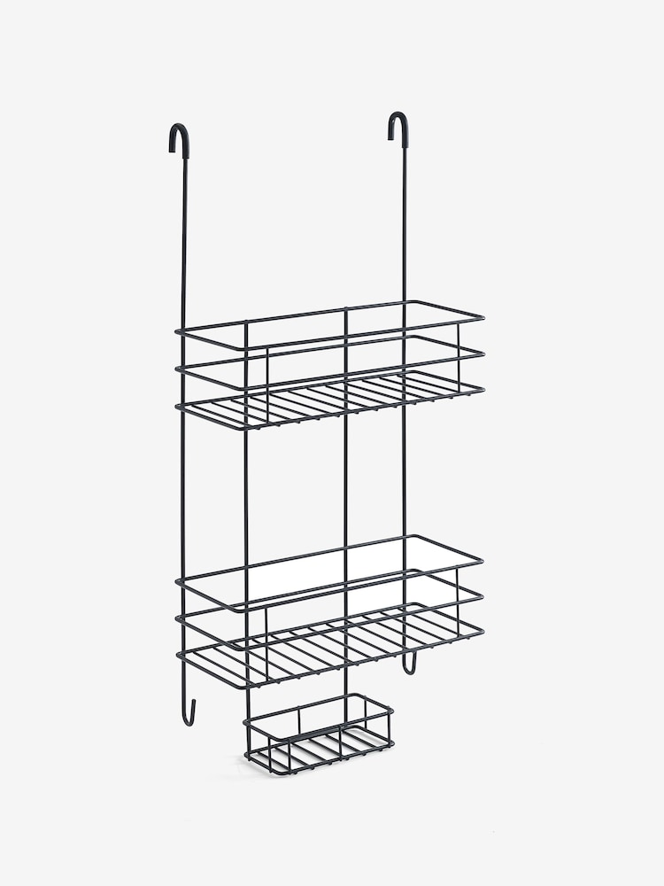 Black Over Door Shower Caddy - Image 4 of 4
