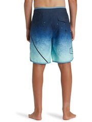 Quiksilver Blue Boys Youth Ombre Surfsilk Swim Shorts - Image 2 of 7