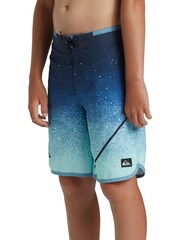 Quiksilver Blue Boys Youth Ombre Surfsilk Swim Shorts - Image 4 of 7