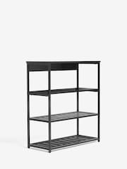 Black Bronx Console 3 Tier Shoe Storage - Image 4 of 5