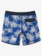 Quiksilver Blue Leaf Print Surfsilk Board Shorts - Image 7 of 7