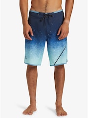 Quicksilver Blue Ombre Surfsilk Board Shorts - Image 1 of 7