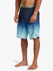 Quicksilver Blue Ombre Surfsilk Board Shorts - Image 4 of 7
