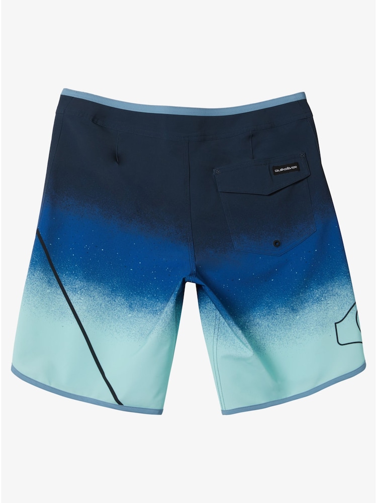 Quicksilver Blue Ombre Surfsilk Board Shorts - Image 7 of 7