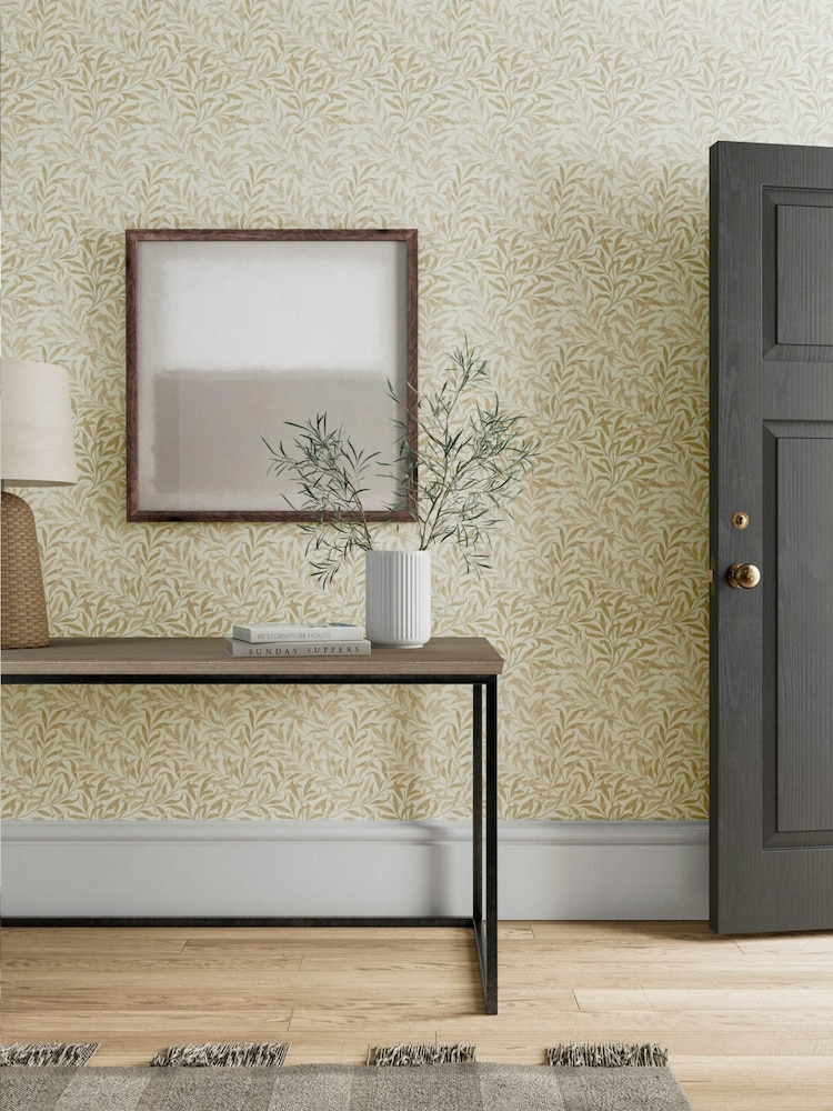 Morris & Co Natural Willow Boughs 10.05M Wallpaper - Image 1 of 2 Morris & Co Natural Willow Boughs 10.05M Wallpaper - Image 1 of 2