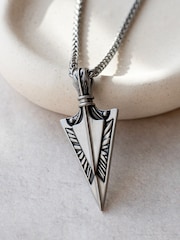 Personalised Men's Arrowhead Necklace - Image 2 of 5
