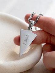 Personalised Men's Arrowhead Necklace - Image 3 of 5