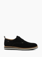 Dune London Black Standard Fit Blaksley Plain Toe Hybrid Sole Shoes - Image 3 of 6