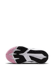 Nike Black/White Floral Junior Star Runner 4 Trainers - Image 10 of 12