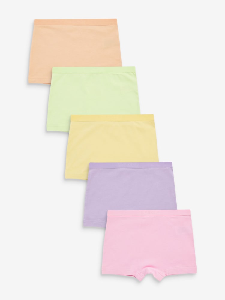 Mehrfarbig/Pastell - Kurze Slips im 5er-Pack (2—16 Jahre) - Bild 1 von 3 Mehrfarbig/Pastell - Kurze Slips im 5er-Pack (2—16 Jahre) - Bild 1 von 3