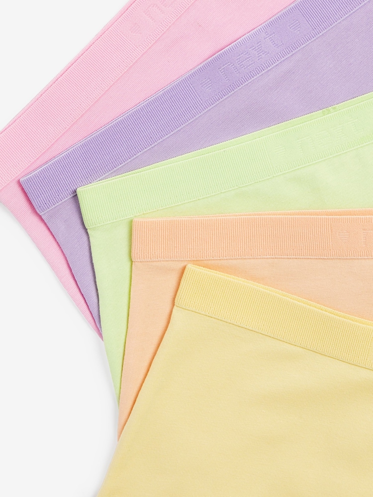 Mehrfarbig/Pastell - Kurze Slips im 5er-Pack (2—16 Jahre) - Bild 2 von 3 Mehrfarbig/Pastell - Kurze Slips im 5er-Pack (2—16 Jahre) - Bild 2 von 3