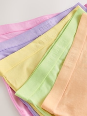 Multi Pastel Short Briefs 5 Pack (2-16yrs) - Image 8 of 9