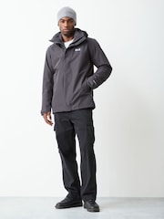 Jack Wolfskin Black Stonelite 3-in-1 Waterproof Jacket - Image 2 of 5