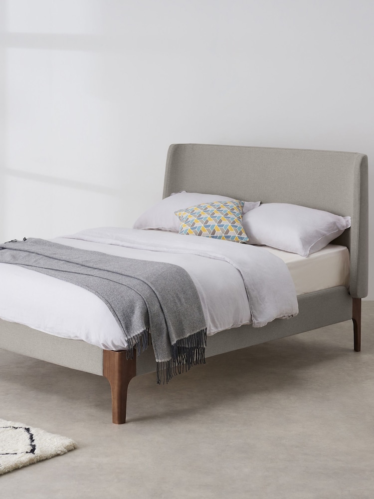 MADE.COM Salcombe Beige Bed Roscoe - Image 1 of 3