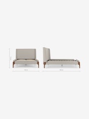 MADE.COM Salcombe Beige Bed Roscoe - Image 3 of 3