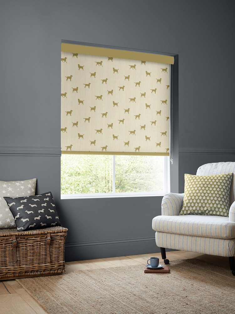 Emily Bond Gold Marley Made to Measure Roller Blinds - Image 2 of 6