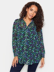 M&Co Multi Longline Long Sleeve Shirt - Image 1 of 4
