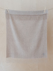 TBCo Melange Lambswool Baby Blanket - Image 1 of 2