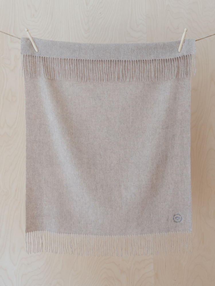 TBCo Melange Lambswool Baby Blanket - Image 1 of 2 TBCo Melange Lambswool Baby Blanket - Image 1 of 2