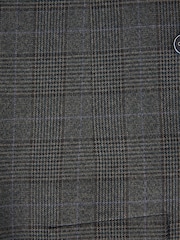 Green Trimmed Check Suit: Waistcoat - Image 9 of 11
