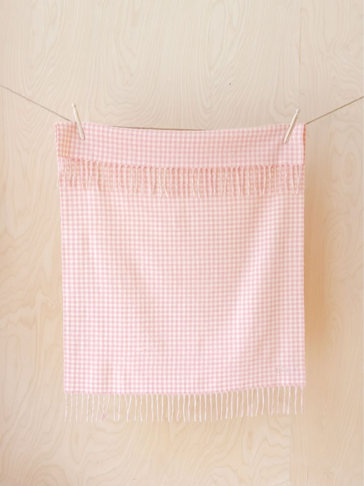 TBCo Gingham Lambswool Baby Blanket - Image 1 of 2 TBCo Gingham Lambswool Baby Blanket - Image 1 of 2
