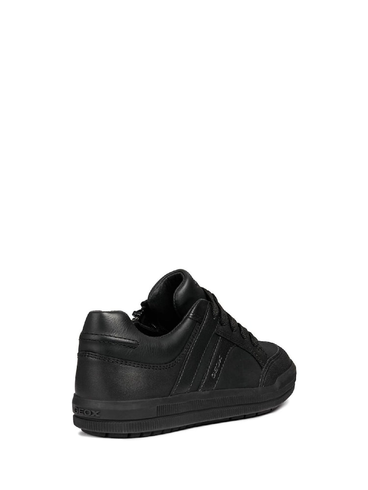 Geox J Arzach B. D Black Trainers - Image 2 of 3