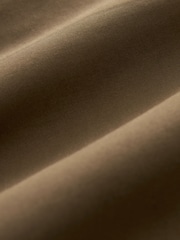 Tan Brown Slim Fit Premium Laundered Stretch Chinos Trousers - Image 7 of 7