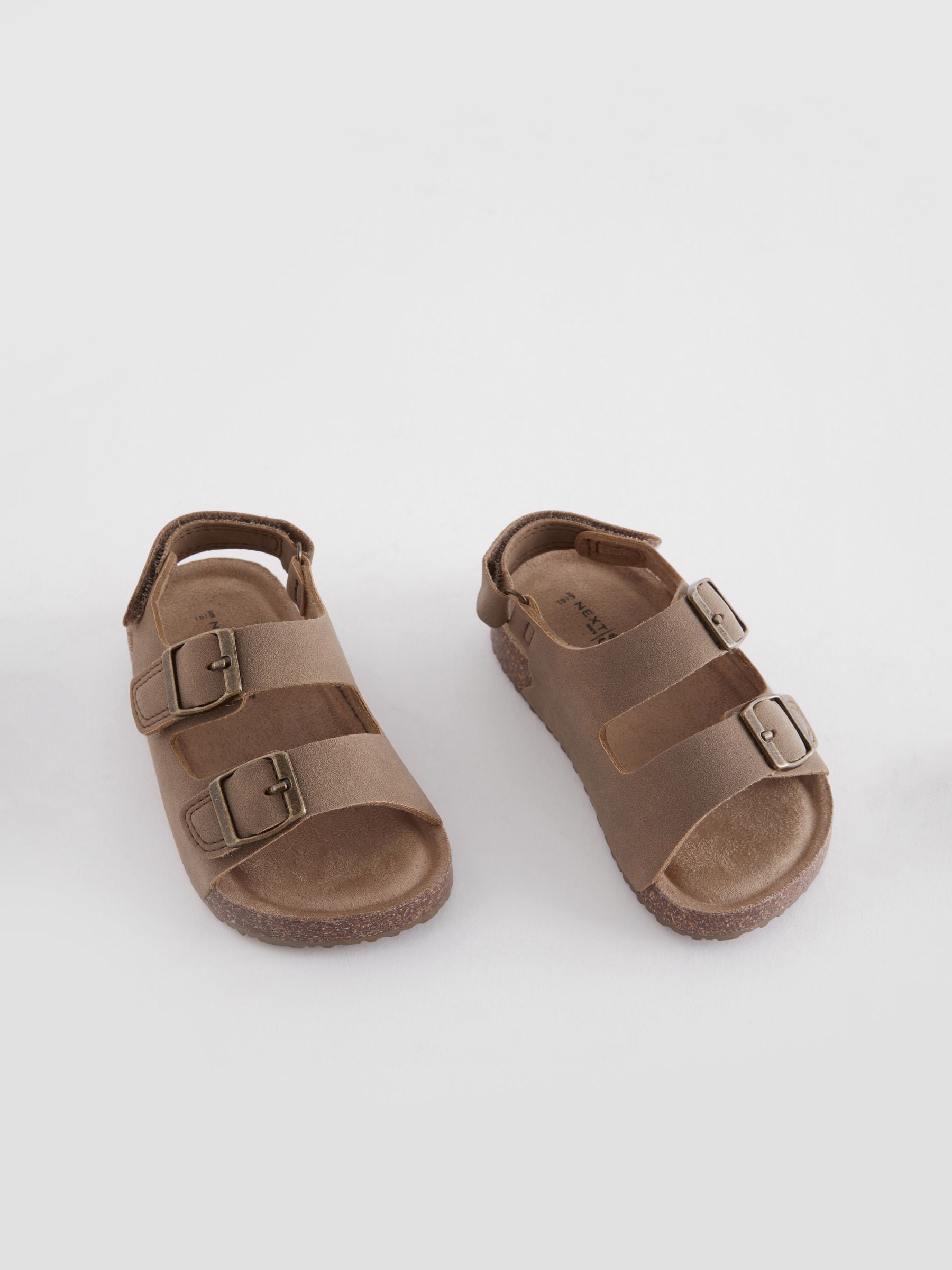Wide fit cushioned sandals discount