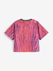 Bright Pink Football Top (3-12yrs) - Image 7 of 8