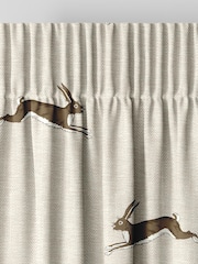 Emily Bond Natural Alice Made to Measure 100% Cotton Curtains - Image 6 of 9