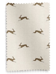 Emily Bond Natural Alice Made to Measure 100% Cotton Curtains - Image 9 of 9