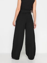 PixieGirl Petite Black Wide Leg Belted Trousers - Image 3 of 5